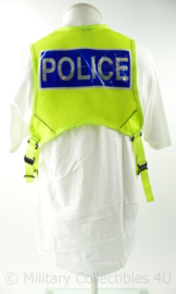 Britse Politie geel vest compact model - origineel