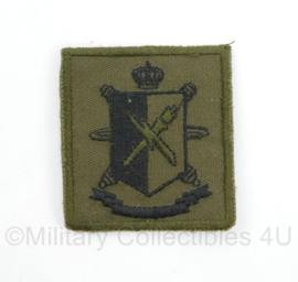 Defensie OCTO EDE Opleidingscentrum Ede borstembleem - met klittenband - 5 x 5 cm - origineel