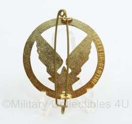 Franse leger baret insigne French Army Light Aviation de l'Aviation légère de l'Armée de terre ALAT - diameter 4,5 cm - origineel