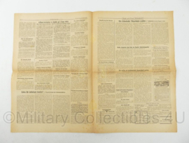 WO2 Duitse krant Frankische Tageszeitung nr. 214 12 september 1944 - 47 x 32 cm - origineel