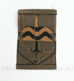 KL GVT mouwembleem Nationaal Territoriaal Commando - zonder klittenband - 8 x 5 cm - origineel