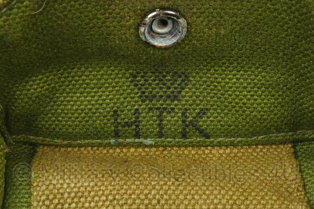 Deense leger patroontas - 12 x 6,5 x 27 cm - origineel