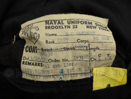 US NAVY uniform jas - Captain - maat Small - origineel