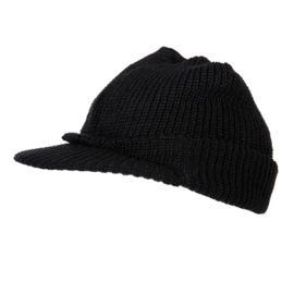 Jeepcap acryl - nu in 3 verschillende kleuren : Wit/ Blauw / Zwart