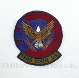 USAF US Air Force 1946th Communications Squadron embleem - 9 x 8 cm - origineel