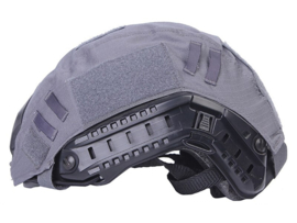 Tactical helmet cover MICH FAST helm overtrek Wolf Grey - nieuw gemaakt