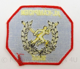 KL Landmacht sport embleem - KL kampioen 2006 - afmeting 8 x 7,5 cm - origineel