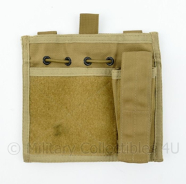 Defensie, Korps Mariniers en US Army coyote MOLLE office pouch - 16,5 x 18 x 3 cm - origineel