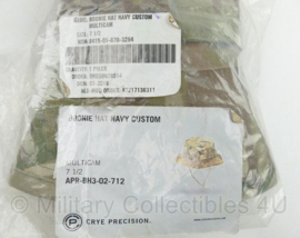Crye Precision Boonie Hat Navy Custom US Army en Defensie MULTICAM - nieuw in verpakking! - maat  7 ½ = maat 60 - origineel
