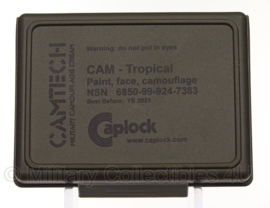 Camtech Caplock tropical schmink doosje ONGEBRUIKT - met NSN nummer -  Best Before 2026origineel