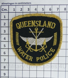 Embleem Canadese Queensland Water Police - 7 x 7 cm - origineel