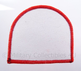 KM Koninklijke Marine, Korps Mariniers baret speld achtergrond - afmeting 7 x 6 cm