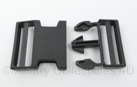 Universele rugzak heupband gesp Zwart - voor riem van max. 5 cm. breed - origineel