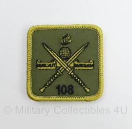 KCT Korps Commandotroepen Dutch Special Forces 108 Compagnie borstembleem - met klittenband - 5,5 x 5,5 cm