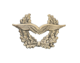 BW Bundeswehr Luftwaffe schirmmütze pet insigne - 7,5 x 4,6 cm - origineel