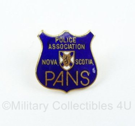 Canadese politie Police Association Nova Scotia PANS speld - 2 x 2 cm - origineel