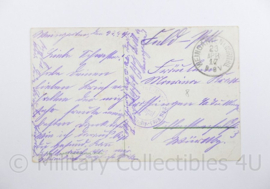WO1 Duitse Postkarte 1917 Bluh un Glanz erkampften Sieges  -  9 x 13,5 cm - origineel