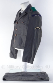 BB Bescherming Bevolking uniform jasje met voering en broek "chauffeur" - maat 49 - origineel
