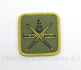 KCT Korps Commandotroepen borstembleem - met klittenband - 5,5 x 5,5 cm