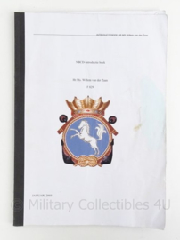 KM Koninklijke Marine instructieboek NBCD Hr Ms Willem van der Zaan F829 - origineel