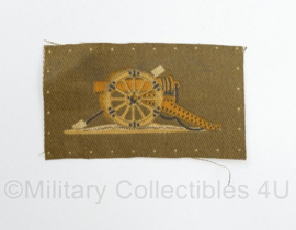 WW2 British Artillery patch - 8,5 x 5 cm - origineel