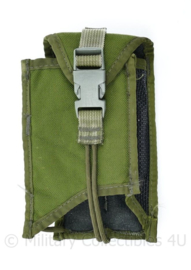 Defensie of US Army Groene Molle opbouwtas voor magazijn of portofoon - 17 x 9 x 4 cm - origineel