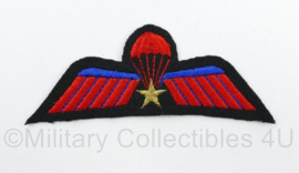 Korps Mariniers Parawing Parachutist A - zeldzaam - 10,5 x 4,5 cm - origineel