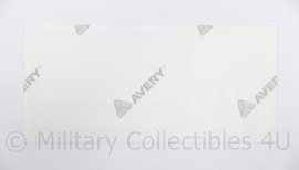 Defensie originele ongebruikte sticker VC  voor wegwijzerbord - 24,5 x 11 cm - origineel