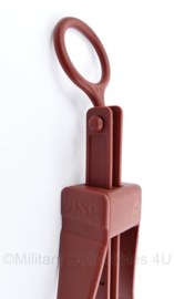 Rode oefen handboeien merk ASP Tri-fold handcuff -  origineel