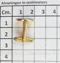 Klu luchtmachtstaf manchetknopen PAAR - 2 x 1,5 cm - origineel