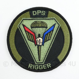 Defensie DPS Rigger  Defensie Para School Rigger embleem - met klittenband - diameter 9 cm