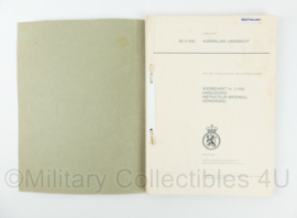 KL Nederlandse leger handboek VS 2-1550 Handleiding Instructeur Materieelherkenning - 30 x 21 x 1  cm - origineel