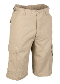 US BERMUDA COTTON PREWASH - KHAKI