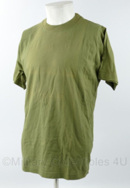Nieuw gemaakt groen T shirt US Army Style - nieuw met kaartje eraan - maat Small - origineel
