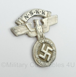 WO2 Duitse NSKK Nationalsozialistisches Kraftfahrkorps vlaggenstok punt adelaar - 5,5 x 5,5 cm - origineel