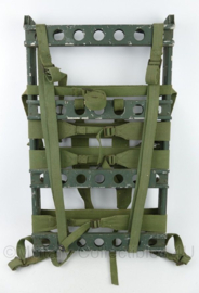 WW2 British Army Aluminium Packframe met draagbanden en bevestigingsriemen 1945 - zeer goede staat - origineel