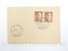 WO2 Duitse Postkarte Drittestatra Bergsportfest 1943- 15 x 10,5 cm - origineel