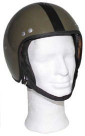 Leger Motorhelm - groen - Small - origineel