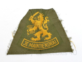 DT vorig model DT je Maintiendrai arm embleem - 11 x 8 cm - origineel