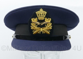 KLU Koninklijke Luchtmacht DT platte pet officier - huidig model  - maat 56 - nieuw - origineel