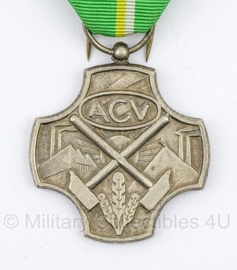 Belgische "ACV" zilvere medaille - Origineel