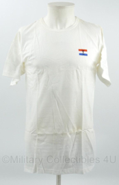 KM Koninklijke Marine shirt wit met logo - maat Large - nieuw in verpakking - origineel