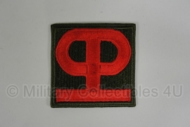 WWII US 90th Infantry Division patch