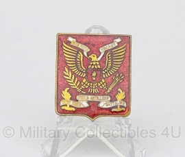 US Unit Crest speld - Quc Fata Vocant - forty third Field Artillery Battalion - origineel