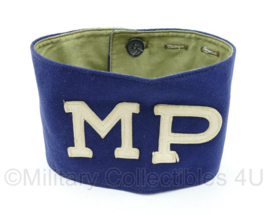 KMAR Koninklijke Marechaussee wollen MP Military Police armband jaren 50 - 40 x 10 cm - gedragen - origineel