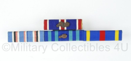 WO2 US Army Medaillebalk voor 4 medailles  - origineel