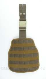 Defensie beenpand Coyote Tan beenpaneel legpanel MOLLE coyote - 24 x 54 cm - nieuw in verpakking - origineel