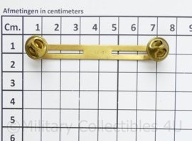 WO2 US Ribbon mounting bar voor 2 batons - 7 cm lang - origineel