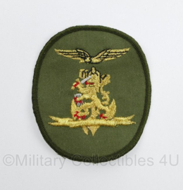 Embleem Burger personeel Defensie - 8 x 7 cm -  origineel