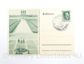 WO2 Duitse Postkarte Reichsparteitag 1937  - 15 x 10,5 cm - origineel